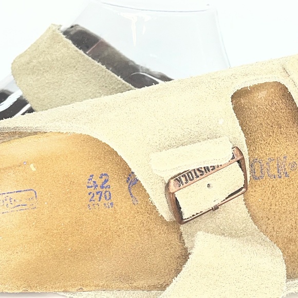 Taupe Arizona Birkenstock Sandals - Picture 2 of 5